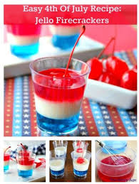 How to make layered jello cups · you'll be making each layer at separate times, first start with the blue. 4th Of July Dessert Jello Firecrackers Recipe The Savvy Age