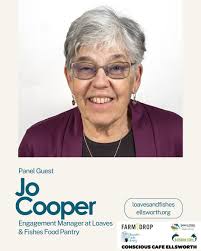 This Thursday join us for a special collaboration between FarmDrop,  Ellsworth Public Library and Conscious Cafe Ellsworth with panel guests  Rainbow Farms and Loaves and Fishes Ellsworth! Whether you're a grower,  eater,