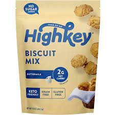 I adjusted it some for several reasons however. Buy Highkey Keto Baking Mix Low Carb Bread Grain Gluten Free Biscuit Snacks Zero Sugar Added Foods Healthy Biscuits Breads Diabetic Ketogenic Paleo Diet Friendly