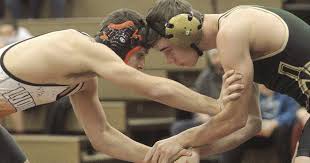 Ludington splits wrestling duals at home