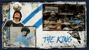 Diego Maradona Napoli S Patron Saint And Champion