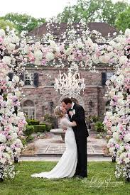 (petal circle designs look cute too!) word to the wise: Jaw Dropping Gorgeous Wedding Flower Ideas Modwedding Arch Decoration Wedding Wedding Ceremony Decorations Wedding Arch