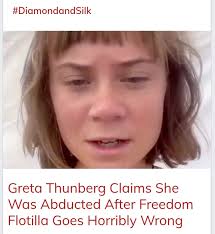 Greta Thunberg Claims She Was 'Abducted' After 'Freedom Flotilla' Goes  Horribly Wrong. #DiamondandSilk