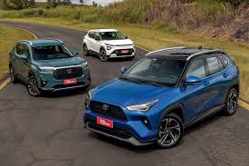 Toyota Yaris Cross enfrenta Honda WR-V e Nissan Kait; qual SUV é o melhor?