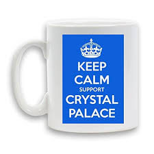 Keep Calm And Support Crystal Palace Designed Mug Ceramic 11oz Heavy Funny Novelty Gift White Coffee Tea Beverage Container By Kaboom Gifts