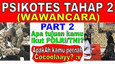 Inilah gambaran contoh soal pertanyaan tes mental ideologi, yang kesuksesan dalam tes mental ideologi tertulis maupun wawancara akan sangat ditentukan oleh. Auto Lolos Tes Pmk Penelusuran Mental Kepribadian Mi Mental Ideologi Polri Tni Youtube