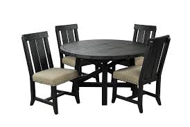 Matrona by fine in base chiaro. Jaxon 5 Piece Extension Round Dining Set With Wood Chairs Living Spaces Dining Tables Round Dining Set Dining Table Chairs