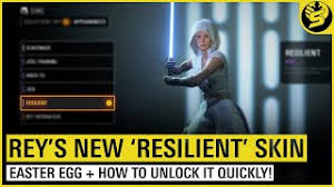 Some styles failed to load. How Do You Unlock Resilient Skin For Rey
