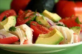 Imitation Crab Surimi And Avocado Salad Recipe Food Com Recipe Recipes Seafood Recipes Delicious Salads