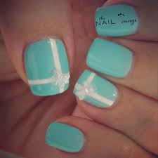 Pin By The Nail Lounge On Nail Art Tiffany Nails Gel Nail Art Christmas Gel Nails