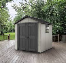 fusion oakland resin garden storage sheds plastic sheds garden storage shed building a shed