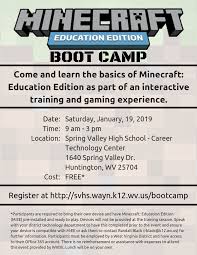 Explore resources to help you purchase and deploy licenses. Minecraft Education Edition Boot Camp Randall Black