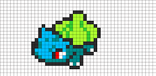 Bulbasaur Kandi Pattern Pokemon Cross Stitch Pokemon Bead Pokemon Perler Beads
