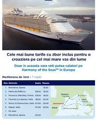 Cel mai nou și cel mai mare vas de croazieră din lume a plecat pe mare. Croaziera Cu Zbor Inclus Pe Cel Mai Mare Vas Din Lume Http Bit Ly 29njq02 Cruise Mare Map Screenshot