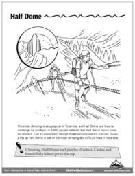 Search through 623,989 free printable colorings. Yosemite Half Dome Coloring 6 Adventurekeen