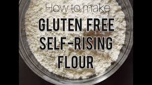 Flour to which baking powder and salt have been added during milling. How To Make Gluten Free Self Rising Flour For All Your Gluten Free Baking Youtube