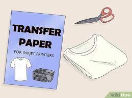 Sublimation paper is same as the heat transfer paper. How To Make And Use Iron On Transfers With Pictures Wikihow