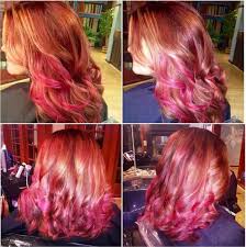 Call It Pink Ombre Copper With Hot Pink Ends Ginger Or Rose Gold Hair But I Call It Awesome I Love My Hai Gorgeous Hair Color Funky Hair Colors Ginger Hair