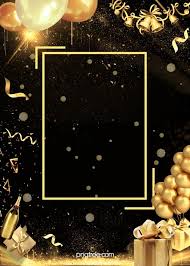 Black And Gold Invitation Background Design Simple Black Gold Wireframe Party Background In 2020 Party Background Black And Gold Invitations Black Gold Party