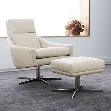 【relaxing lounge chair with ottoman】relax and treat yourself to the utmost in comfort with this our contemporary recliner and ottoman dual set. Austin Swivel Armchair Natural Mosaic Woven Swivel Armchair Swivel Chair Living Room Armchair