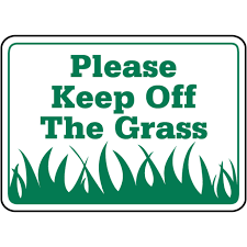 Traffic Signs Please Keep Off The Grass Sign 1 10 X 7 Aluminum Sign Street Weather Approved Sign 1 Pack Walmart Com Aluminum Signs Workplace Traffic Signs