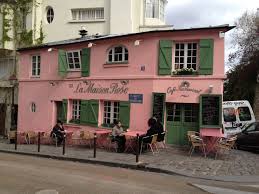 La Maison Rose Cafe Sacre Coeur Montmartre Paris Nice Montmartre Paris