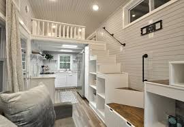 The Kate 350 Sq Ft Plus Two Lofts Adjust Floor Plan And Add Ground Floor Bedrooms Tiny House Decor Tiny House Kitchen Tiny House Design