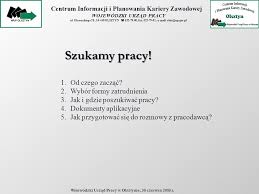 Twoje powiadomienie o ofertach pracy zostało utworzone poprawnie. Aktywne Poszukiwanie Pracy Ppt Pobierz