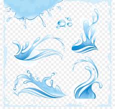 The advantage of transparent image is that it can be used efficiently. Water Splash Background