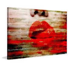 542 song search results for lick my lips. Handmade Lick My Lips Print On Wrapped Canvas Overstock 17239160