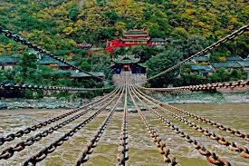 Image result for 楊成武將軍在大渡河瀘定橋上 1985