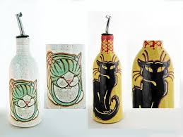 Cat Olive Oils Choose Cat Loaf Or Chat Noir Style House Warming Gift Oil Dispenser Holds Approx 16 Oz Oil Soap House Warming Gifts Etsy Bottles Decoration