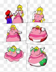 At least the boring part changed when he found a very confused and very lost princess one day. Baby Princesses Wg And Inflation Favourites By Gamerjohn022691 Princess Peach Weight Gain Story Free Transparent Png Clipart Images Download