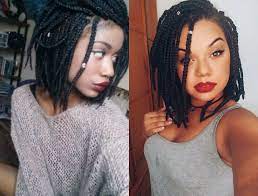 Short Braids With Beads Short Box Braids Short Box Braids Hairstyles Box Braids Hairstyles