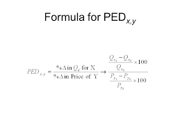 Cross Price Elasticity Of Demand Ib Economics Cross Price Elasticity Of Demand Ped X Y Cross Price Elasticity Ped X Y Measures The Responsiveness Ppt Download