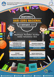 Hari guru nasional jatuh pada tanggal 25 november. 10 Ide Gambar Poster Bertema Hari Guru Nasional Asiabateav