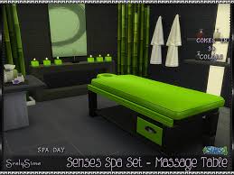 Srslysims Spa Day Massage Table Sims