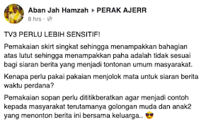 Kini, tv3 akan merealisasikan impian anda. Pembaca Berita Pakai Skirt Atas Lutut Netizen Minta Tv3 Sensitif Isu Etika Pemakaian