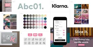 New Logo And Identity For Klarna Done In House Grafisk Typografi Fjarilar