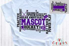 Download Hockey Svg Hockey Word Art Shirt Design 136891 Cut Files Design Bundles