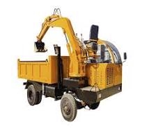 China Manufacturer of 6-20 Ton Wheel Dumper Mounted Excavator