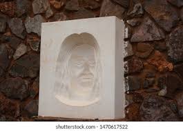 With some balloons, newspaper, some paste for paper mâché, and paints, you can create a hollow mask that appears to follow you as you move back and forth around the room. Hollowface Illusion Shows Concave Image Jesus Stock Photo Edit Now 1470617522