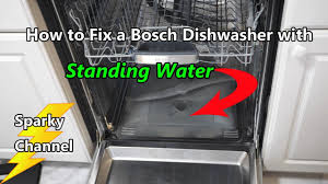 As water enters your dishwasher, a float rises with it. How To Fix A Bosch Dishwasher With Standing Water It Was The Water Inlet Valve Youtube