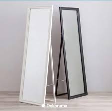 Cermin wastafel / kaca kamar mandi motif persegi dua arah 50x70: Dekoruma Rine Standing Mirror Full Body Kaca Cermin Panjang Berdiri 1 Badan Minimalis Terbaru Agustus 2021 Harga Murah Kualitas Terjamin Blibli