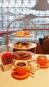 Afternoon Tea Set For 2 Pax Picture Of Marche Movenpick Raffles City Singapore Tripadvisor
