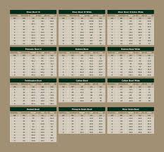 dublin footwear size guides