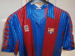 1992 european cup final vs sampdoria. Fc Barcelona Meyba 1992 Football Shirt Camiseta Champions Barcellona Jersey 1778492041