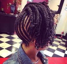 40 Super Cute And Creative Cornrow Hairstyles You Can Try Today Natural Hair Twists Flat Twist Hairstyles Natural Hair Updo