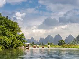 The scenery along this small river about 6km southwest of yangshuo is breathtaking, and best enjoyed by bamboo raft. Yulong River Guilin China Cruise What To Do The Best Time To Come