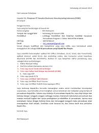 Nah, sebelum melihat contoh surat lamaran kerja tulis tangan, kami akan memberikan beberapa tips membuat surat pada saat membuat surat lamaran kerja yang ditulis tangan, akan lebih baik jika anda bapak/ibu pimpinan pt hwaseung indonesia. Contoh Surat Contoh Surat Lamaran Kerja Pt Yamaha